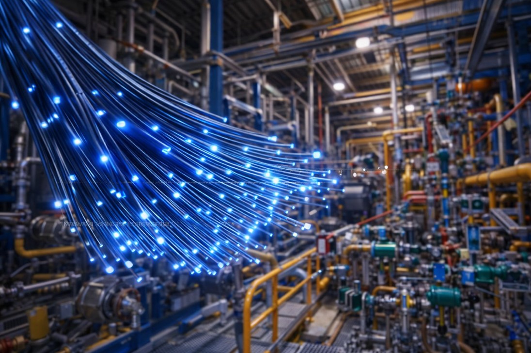 Fibra óptica industrial